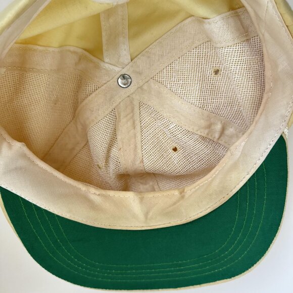 Vintage Hal Cali-Fame Newsboy Cap with Rope Adjustable Strap Hat Made In USA - Picture 10 of 14